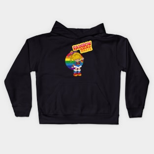 Rainbow brite t-shirt Kids Hoodie